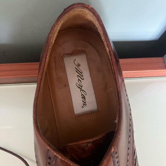 Men’s Mezlan woven Oxford shoes main image 7